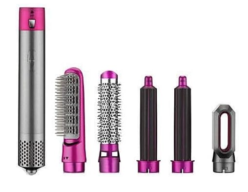 Perie de indreptat parul 5 in 1 Andowl Q M511 cu uscator